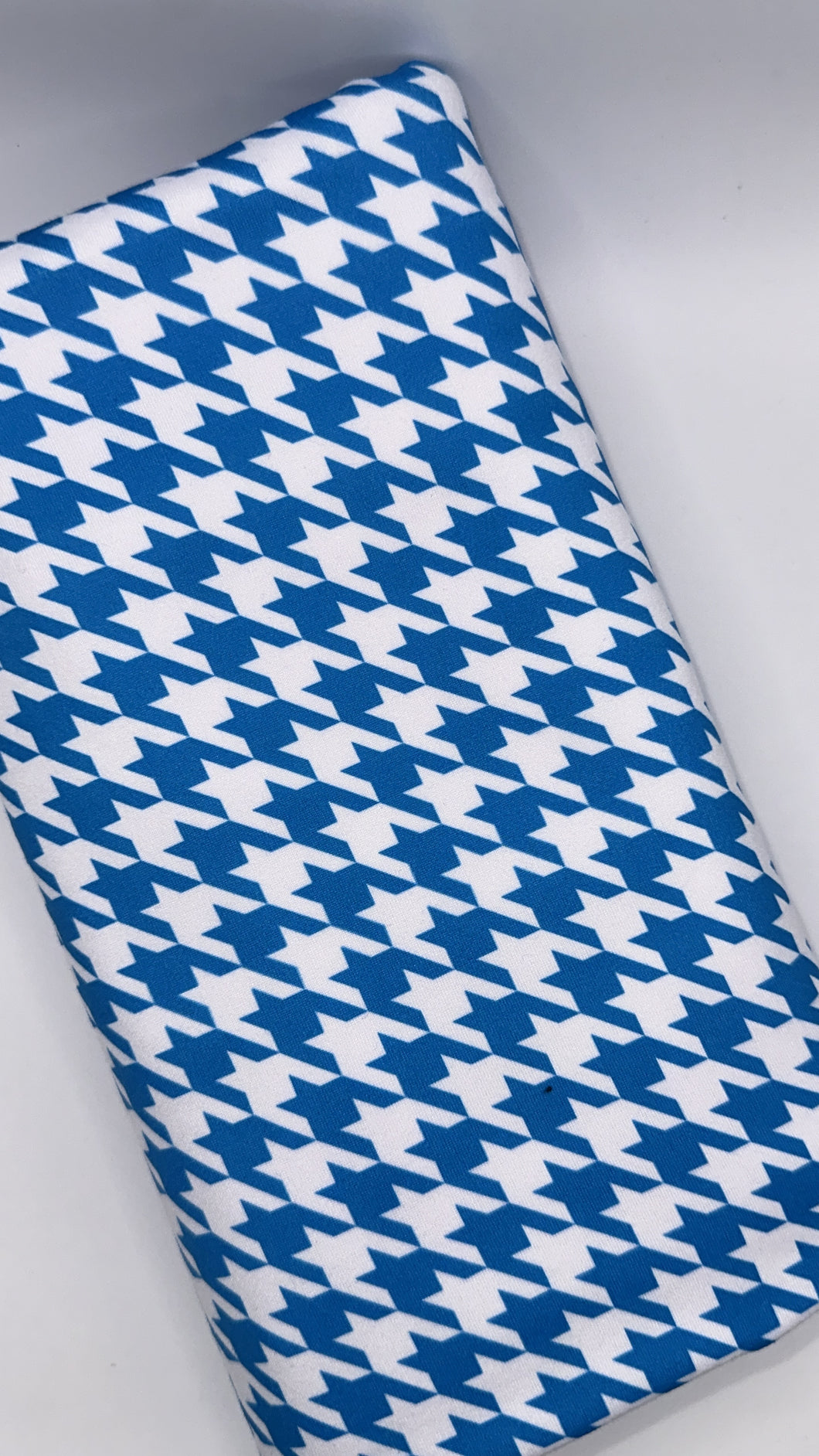 Blue Houndstooth