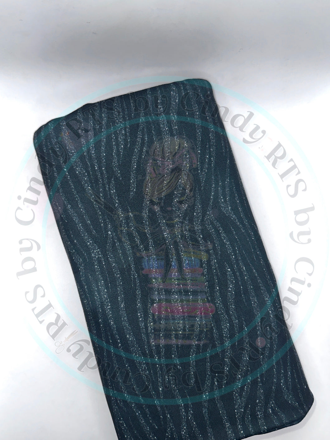 COOR- BLACK SPARKLE TIGER PRINT