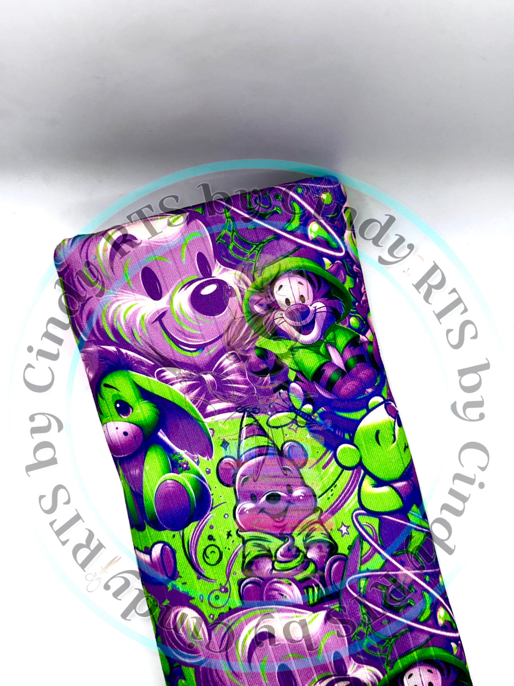 DYS- PURPLE/GREEN BEAR/FRIENDS - RIB