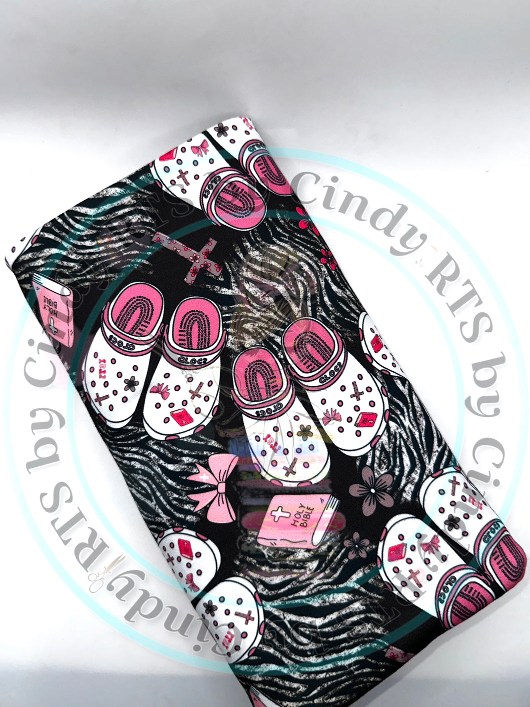 MISC- PINK HOLY CROCS