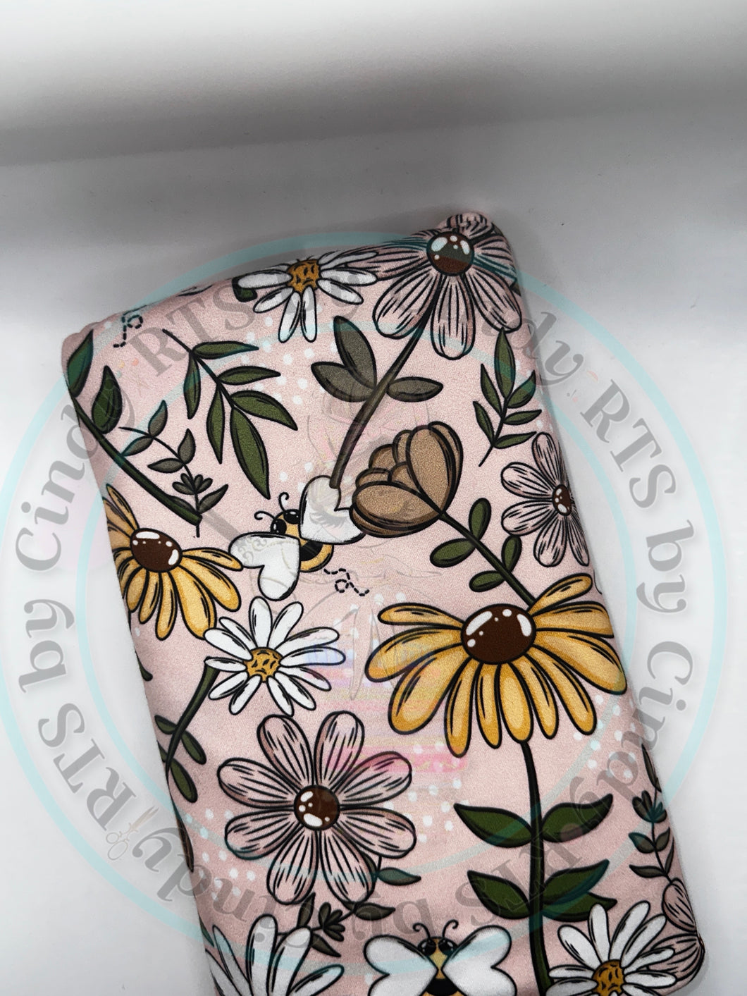 MISCF- PEACH SUNFLOWER BEE