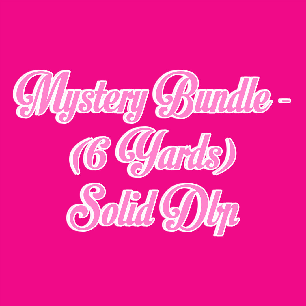 Mystery Bundle- Solids DBP