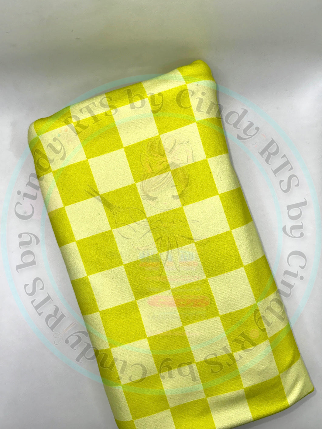 COOR- CHECKERED YELLOW/YELLOW