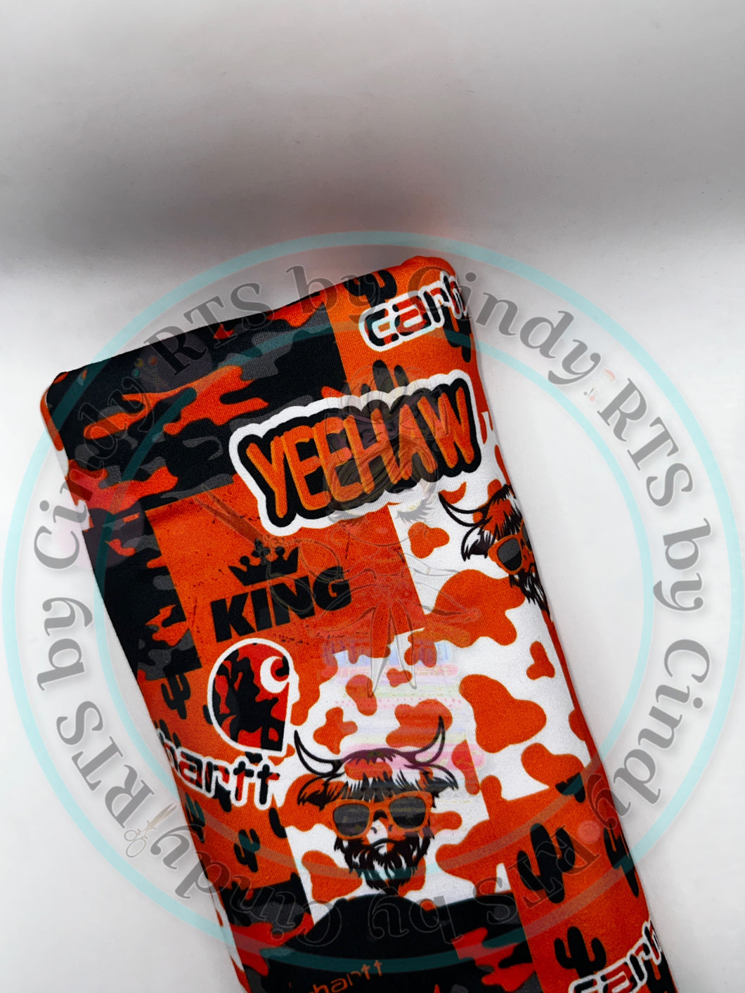 WES - YEEHAW ORANGE PATCH