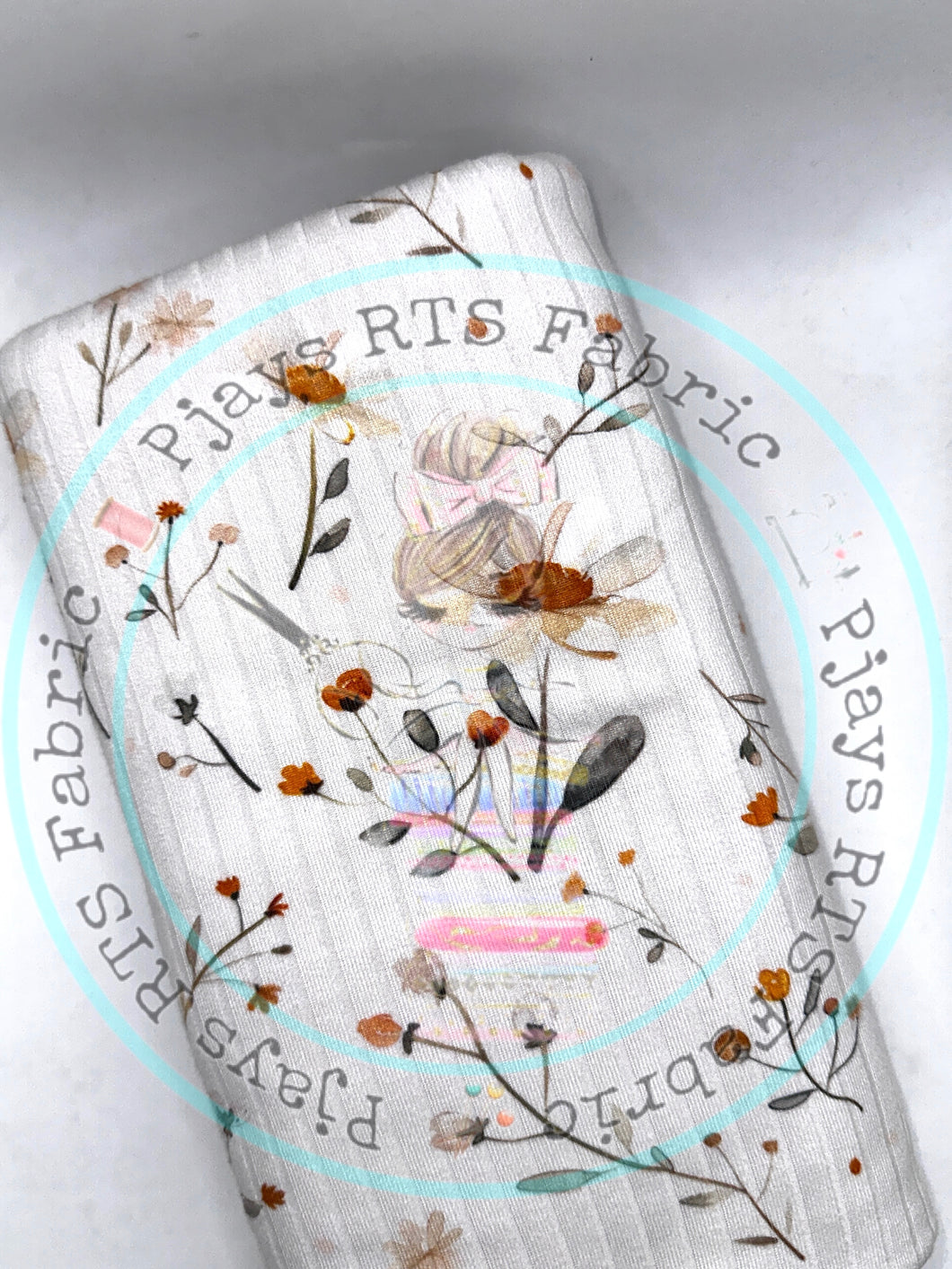 MISCF- Boho Tan Flower - Rib