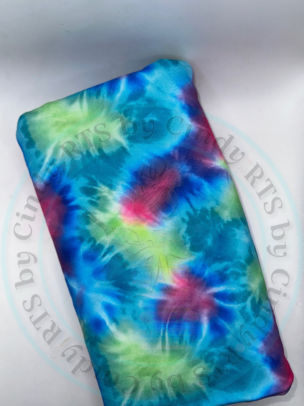 COOR- TIE DYE GREEN/ BLUE